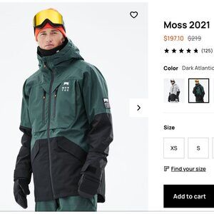 Montec - Moss Snowboard Jacket Men Dark Atlantic/Black